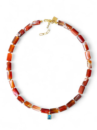 Fiamma Agate Necklace & Luce di Pietra