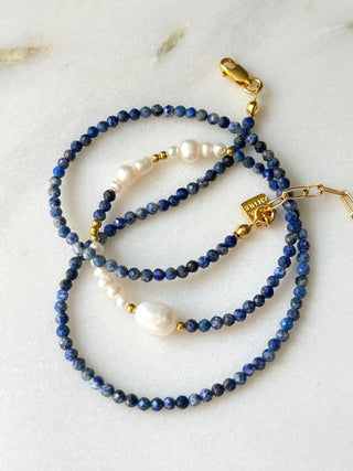 Cara & Lapis Necklace