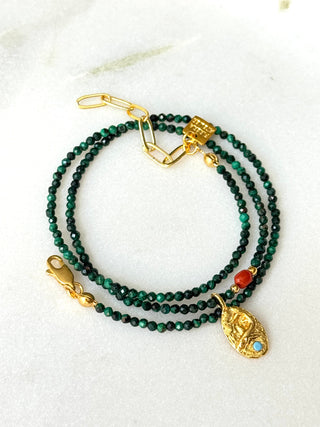 Nerosa & Malachite Necklace