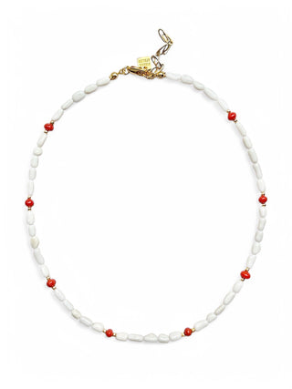 Lesina & Coral Necklace