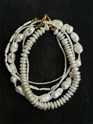 Mairi & Baroque Pearl Necklace
